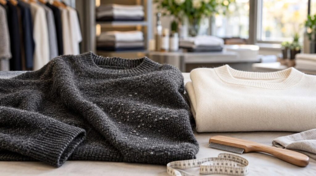 Sweater Damage Before a Deadline | Alameda Dry Cleaners