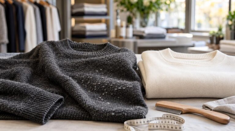 Sweater shrank, stretched or pilled before a deadline? Do this next