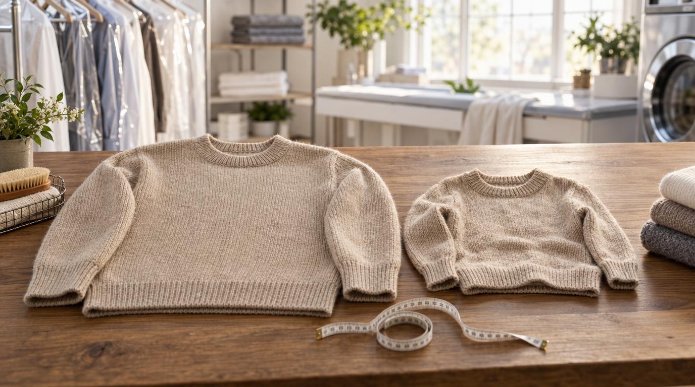 Sweater Damage Before a Deadline | Alameda Dry Cleaners